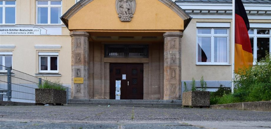 Außenansicht Schule in Frankenthal