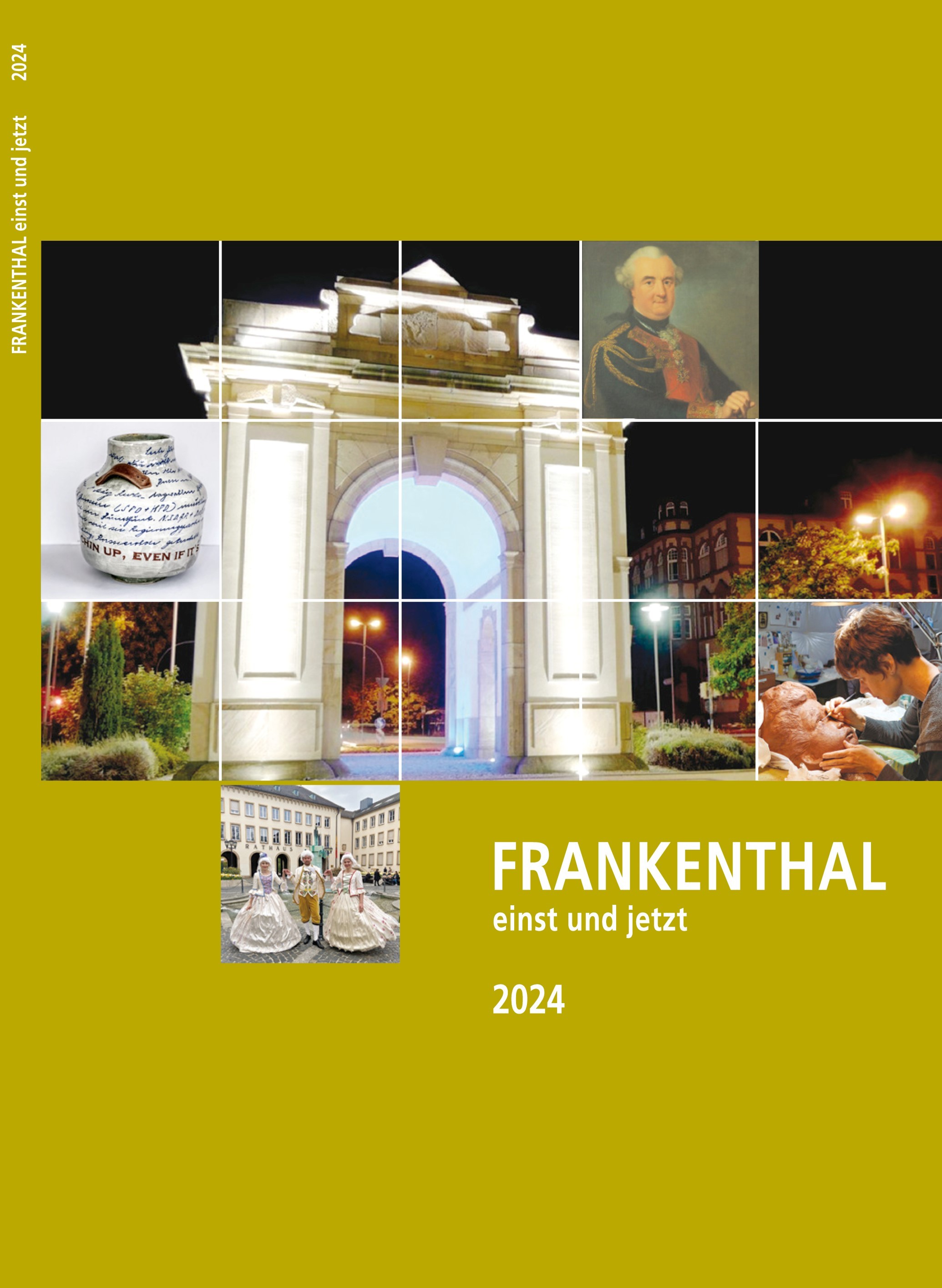 Titelblatt der Publikation Frankenthal einst und jetzt 2024