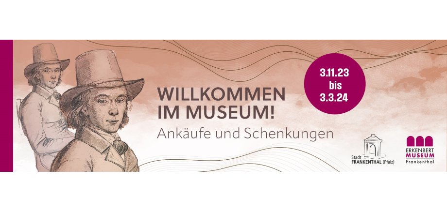 Banner "Willkommen im Museum"