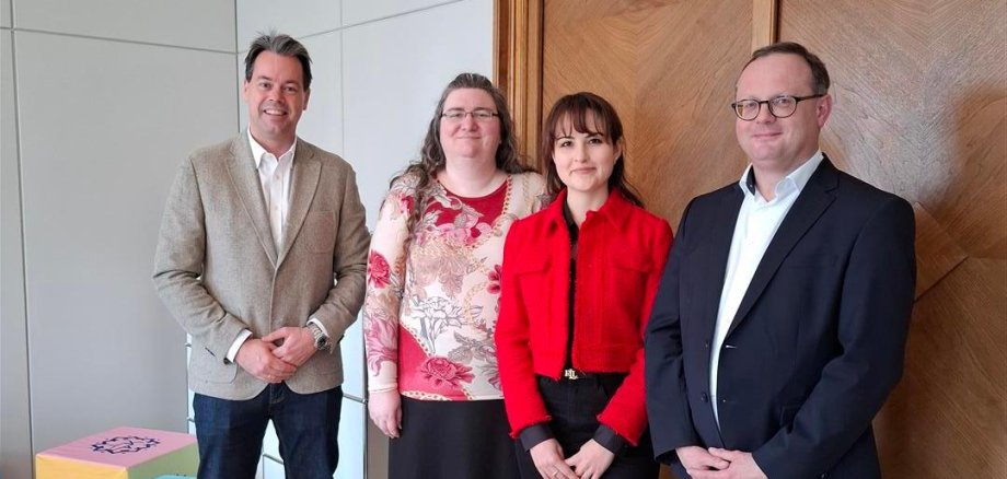 Dr. Nicolas Meyer, Stefanie Klinner, Jessica Köchling, Dr. Matthias Kattler