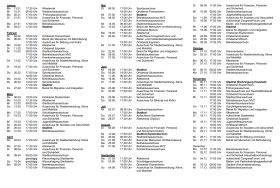 Liste Sitzungstermine 2025