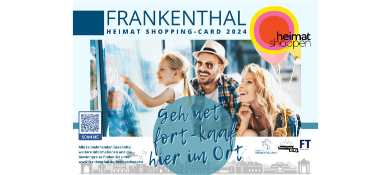 Heimat shoppen - Shopping-Card 2024