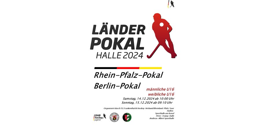 Plakat Länderpokal 2024